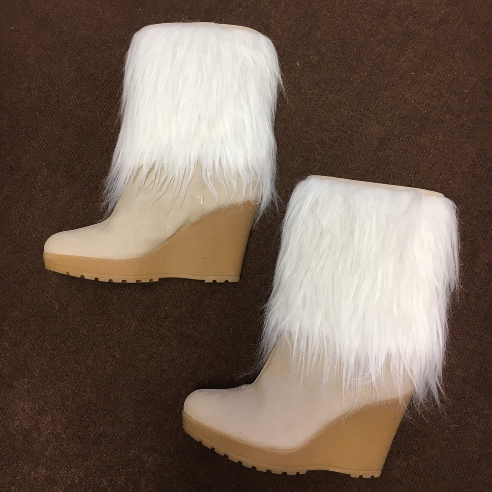 JLo Wedge Booties