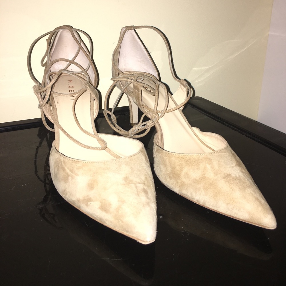 M. GEMI SUEDE HEELS