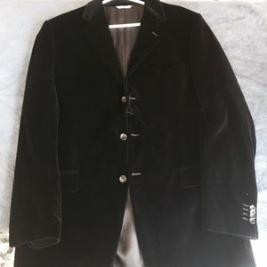 PIATTELLI (Barneys New York) Black Velvet Jacket