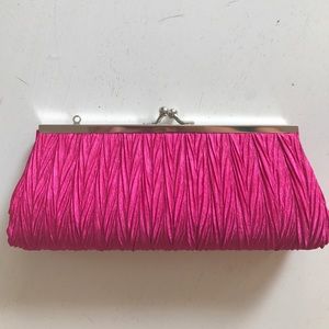 Pink clutch