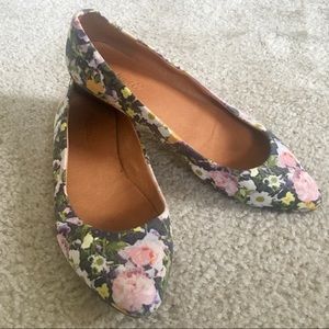 Madewell Floral Flats
