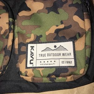 Kavu Camouflage Fanny Pack