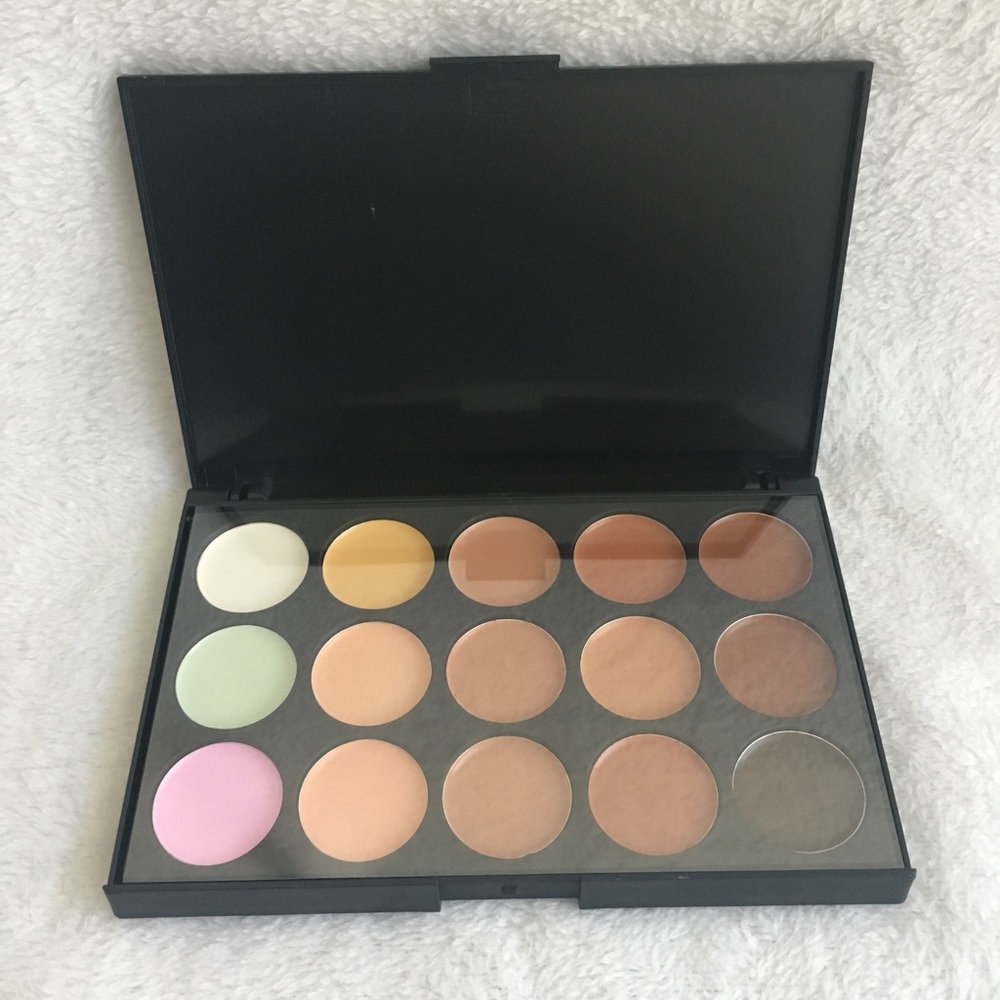 15 Color Concealer Foundation Contour Palette