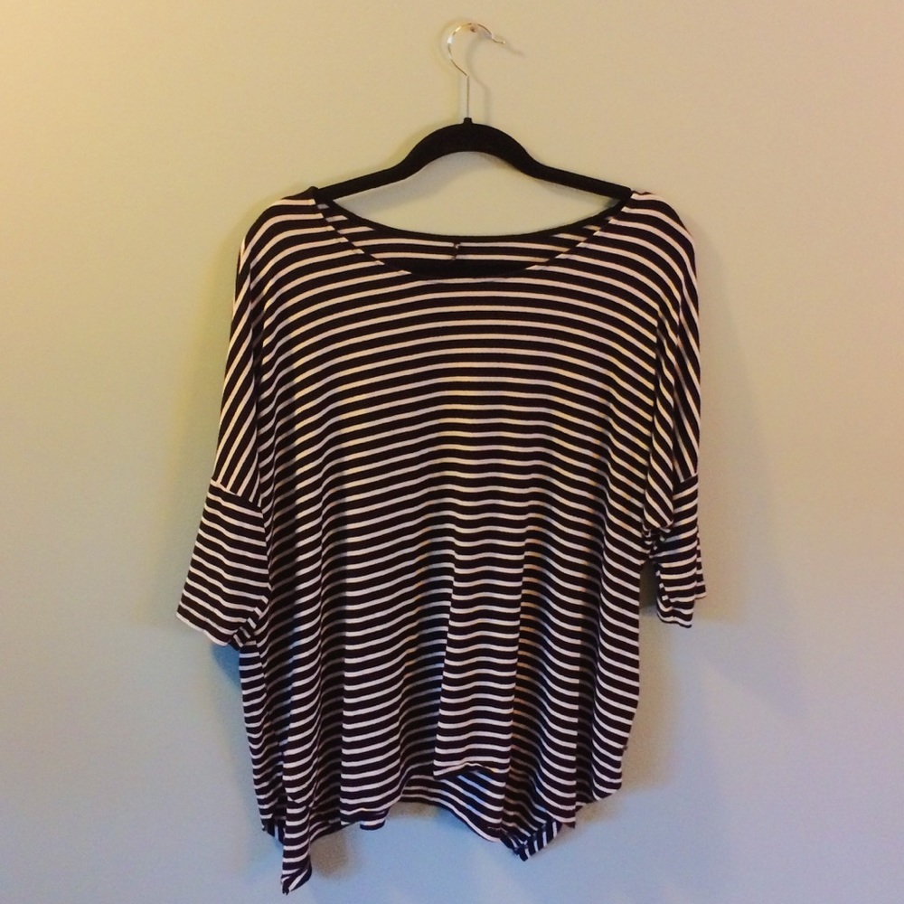 striped American Eagle top