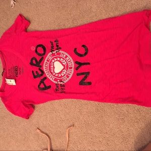 Aeropostale pink shirt