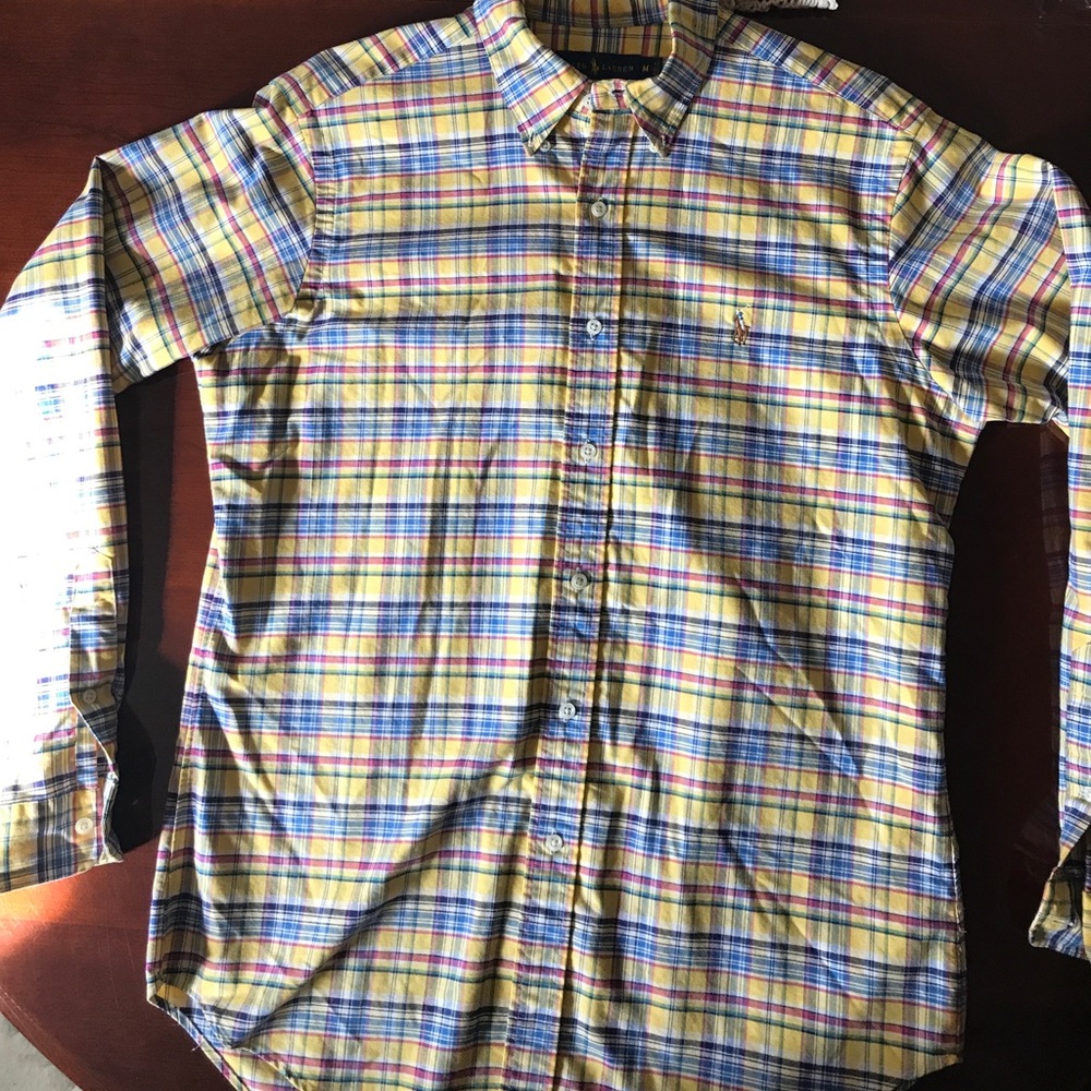 Polo Ralph Lauren plaid button down shirt