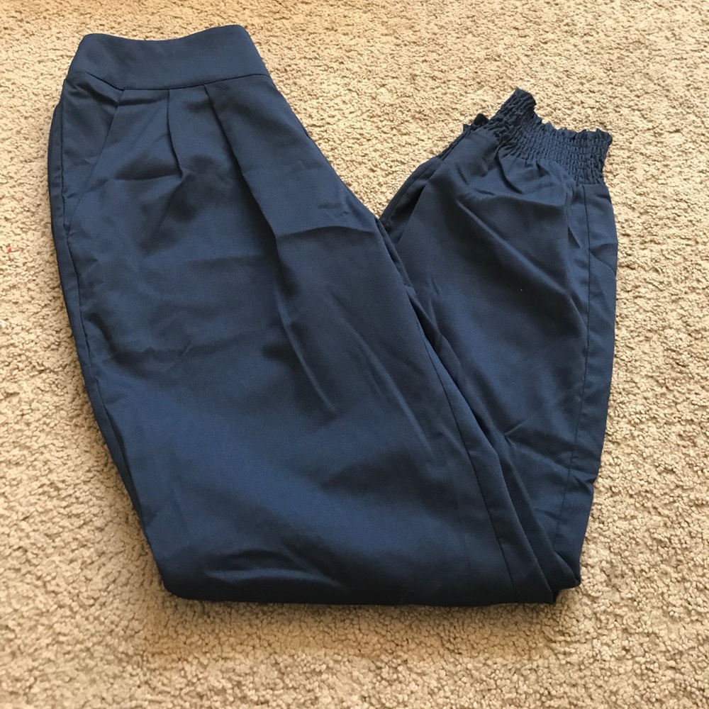 Brand new Navy joggers