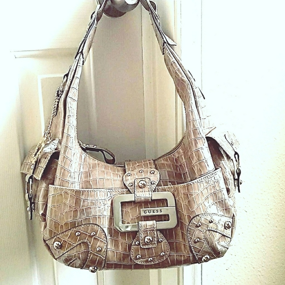 GUESS Patent Leather Shoulder bag