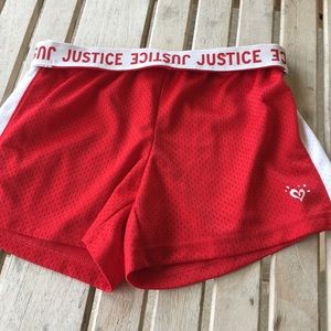 Justice Athletic Shorts
