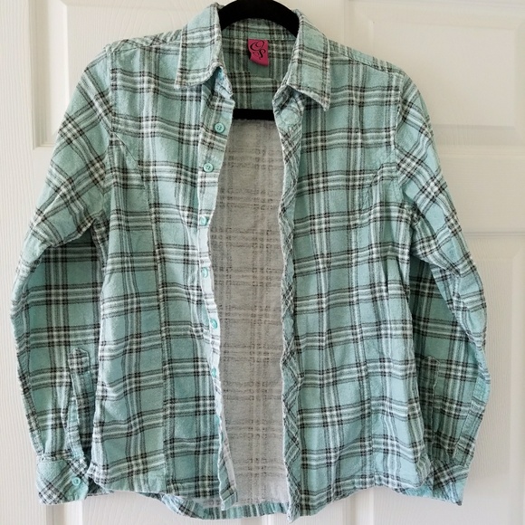 OS Tops - OS soft and cozy flannel shirt