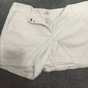 LOFT lace shorts
