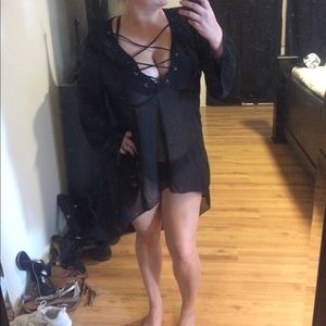 Never worn beach/ pool party coverup