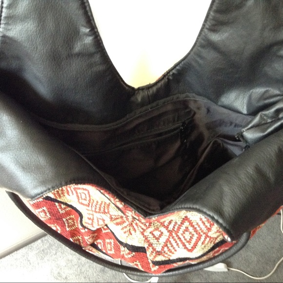 Tapestry handmade Ecuadorian shoulder handbag . - Picture 4 of 4