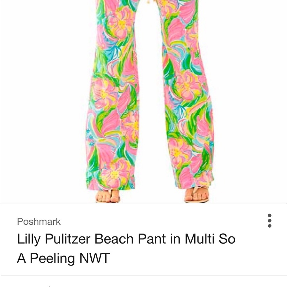 Lilly Pulitzer "the beach pants" - Picture 4 of 5