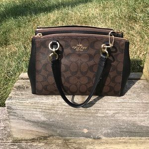 Brown Leather Coach purse