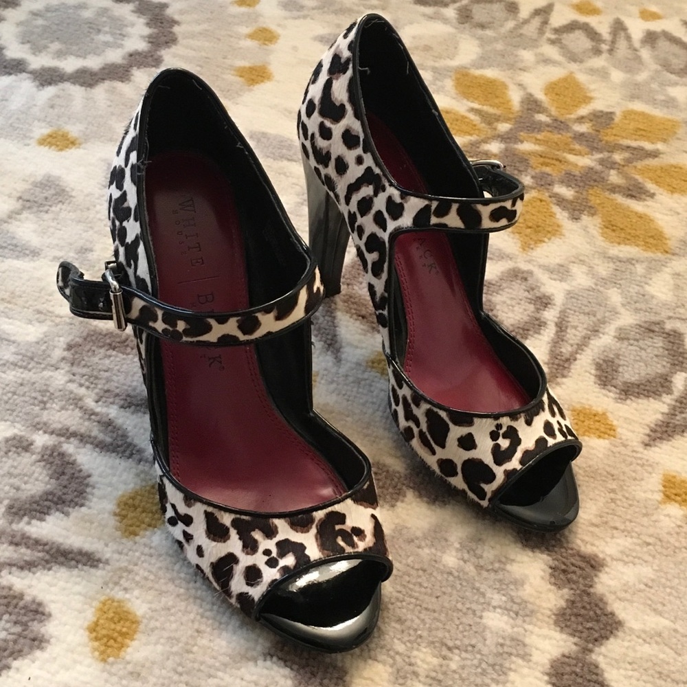Cute leopard heels