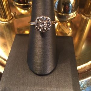 14k Gold Vintage Cluster Diamond 💎 Ring