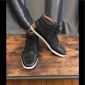 Black & Brown Ankle Boots