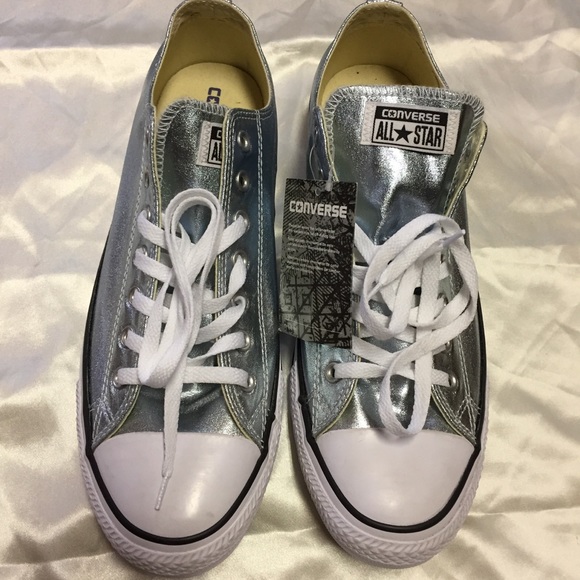 ⭐️HP⭐️ NWT Metallic Unisex Chuck Taylor Converse - Picture 6 of 7