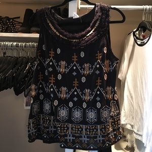 Embellished Anthro top