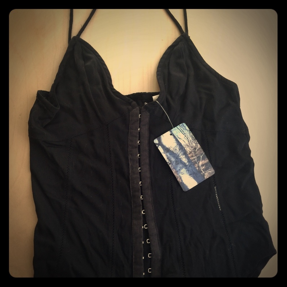 NWT Urban Outfitters Corset Soft Top