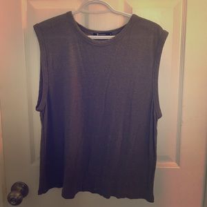 Alexander wang olive muscle tank sz large
