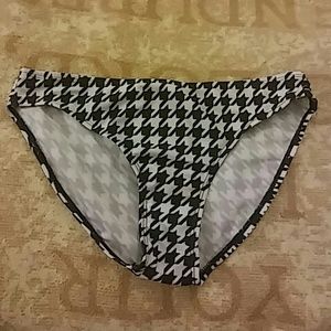 Black & White Bikini Bottom NWOT
