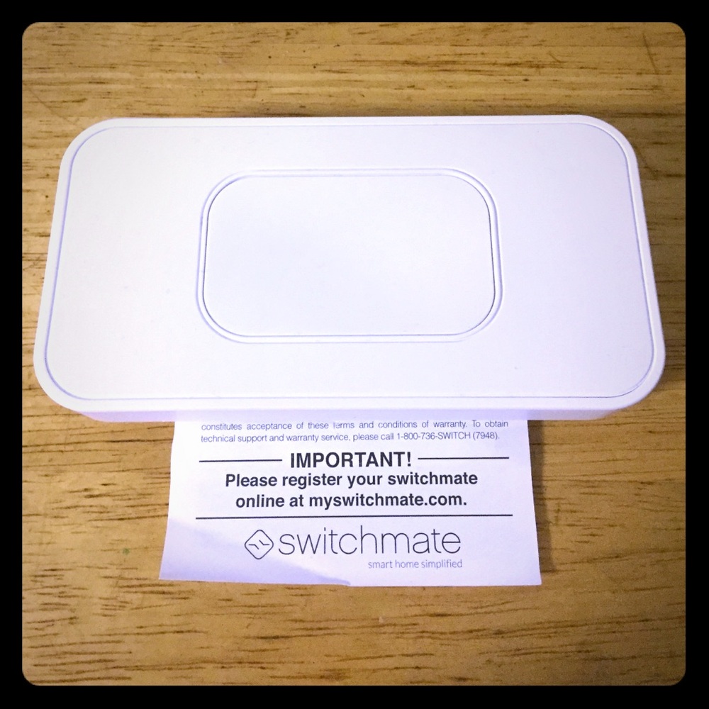 Switchmate with batteries