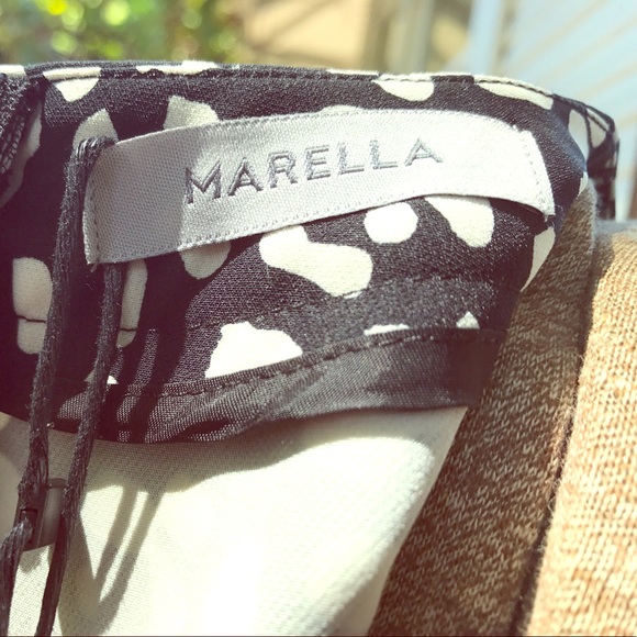 Marella Italian Rounded Collar Gondola Dress - Picture 2 of 5