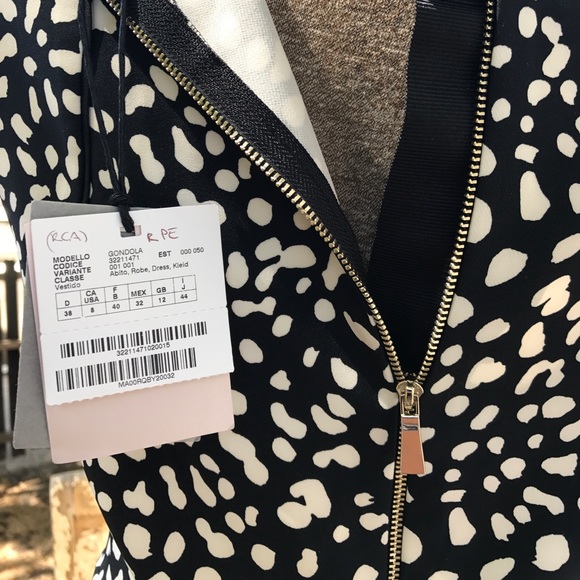 Marella Italian Rounded Collar Gondola Dress - Picture 4 of 5