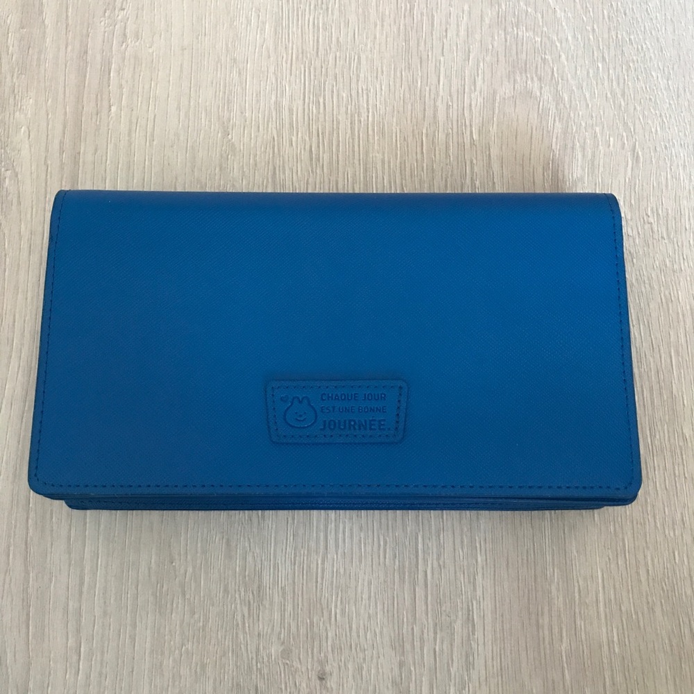 Blue wallet