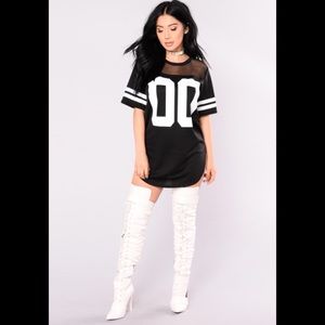 ✨⚡️ Fashion Nova Black Jersey Tunic