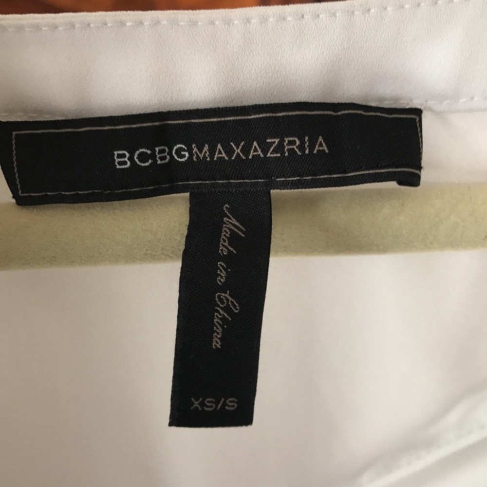 BCBG Maxazria Inessa Color Block in White - XS - Picture 5 of 5