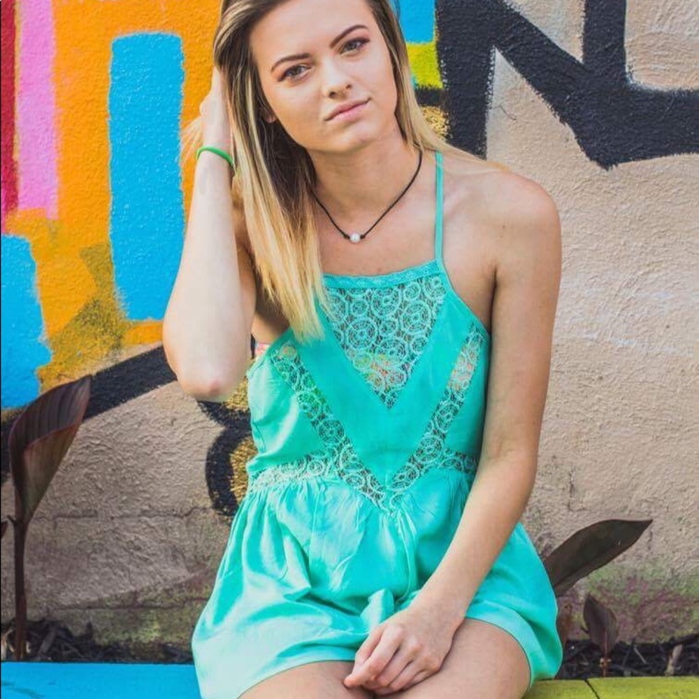 Mint romper