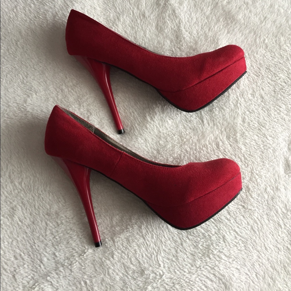 Red Mossimo High Heels Size 9.5