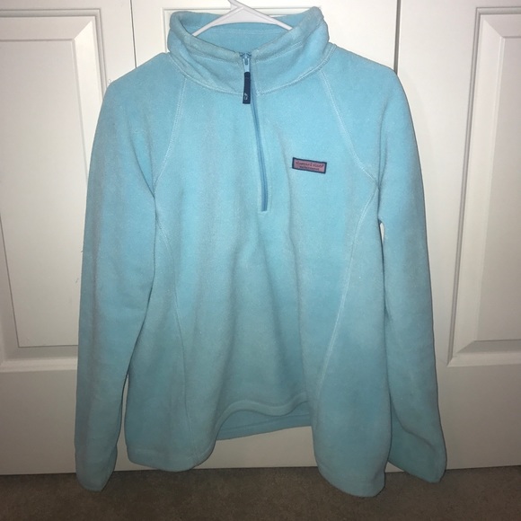 Vineyard Vines Tops - Vineyard vines blue quarter zip fleece