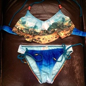 Hobie Western Beaded Bikini