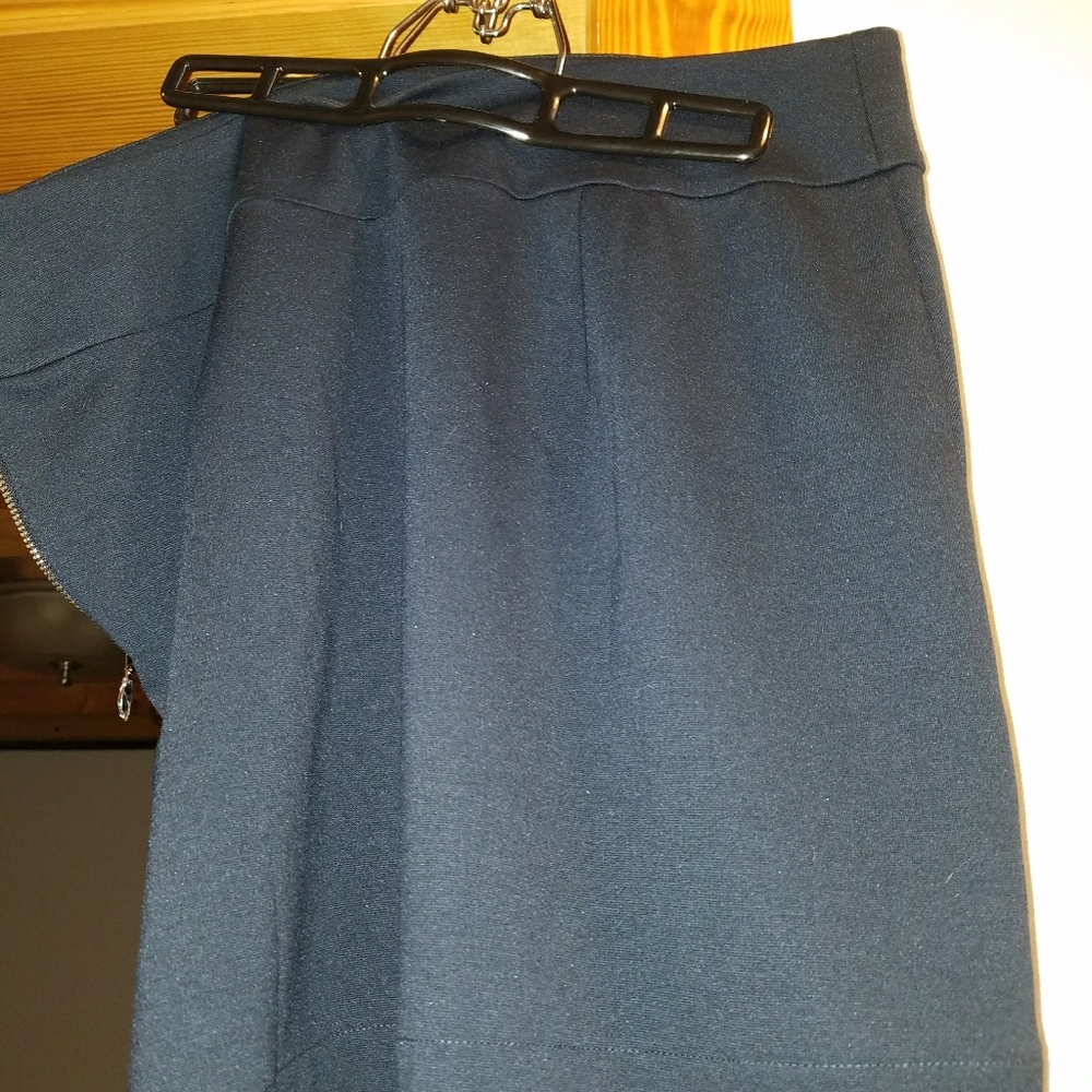 Navy skirt