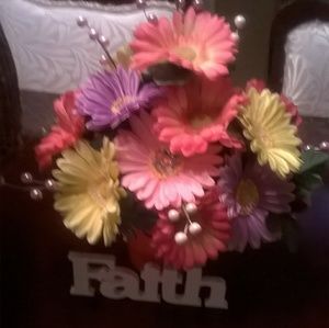 Silk floral bouquets