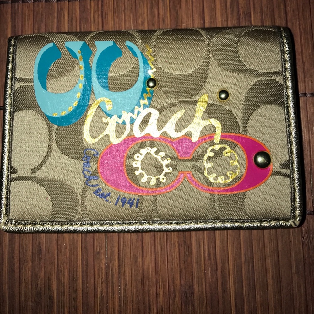 Rare Coach Wallet