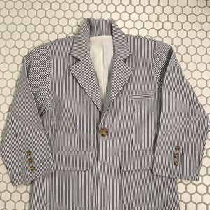Boy Pin Stripped Blazer