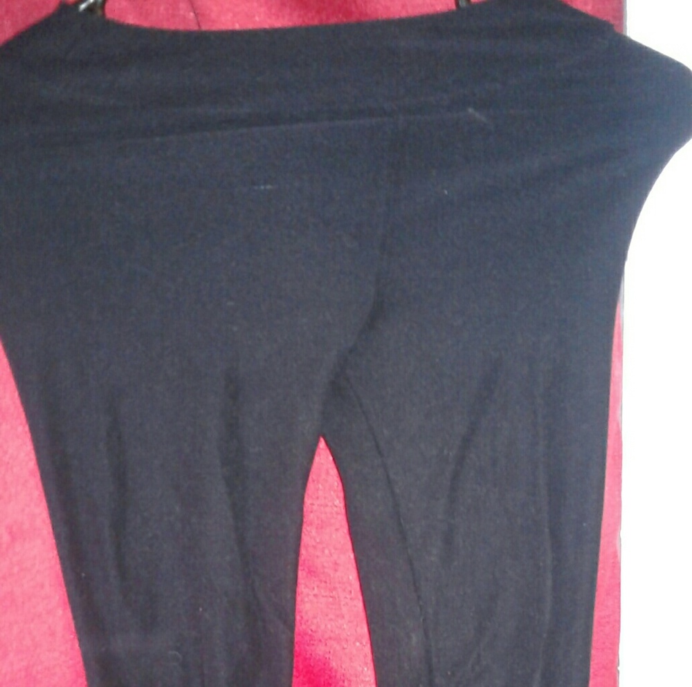 Kids l/xl black leggings