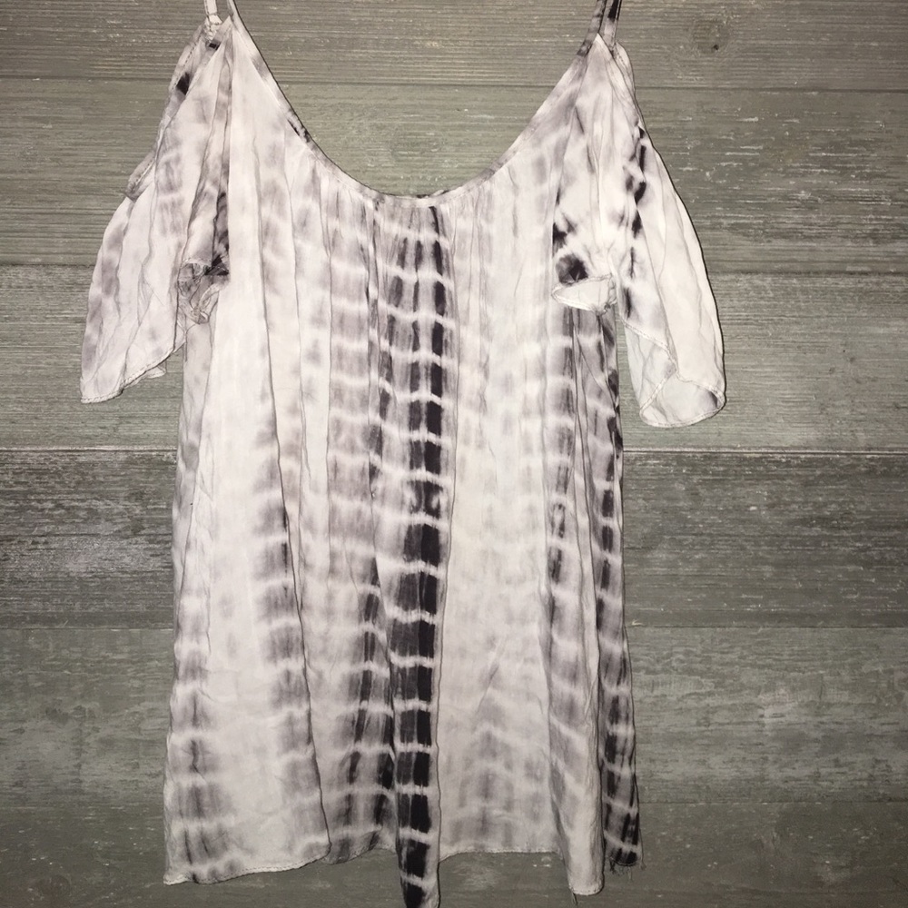 Tie Dye off the shoulder tank