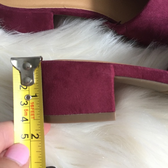 💕HP💕NEW Rampage Maroon Mules - Picture 5 of 5