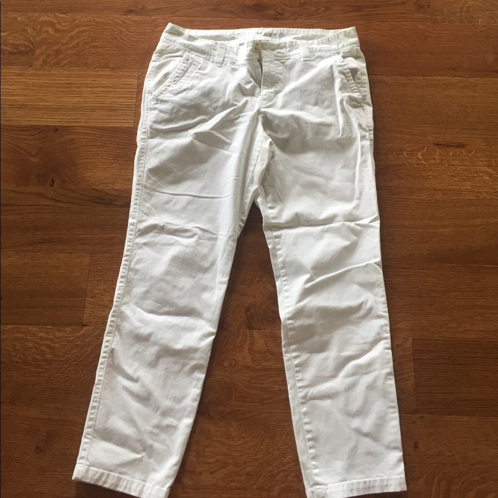 White Chinos
