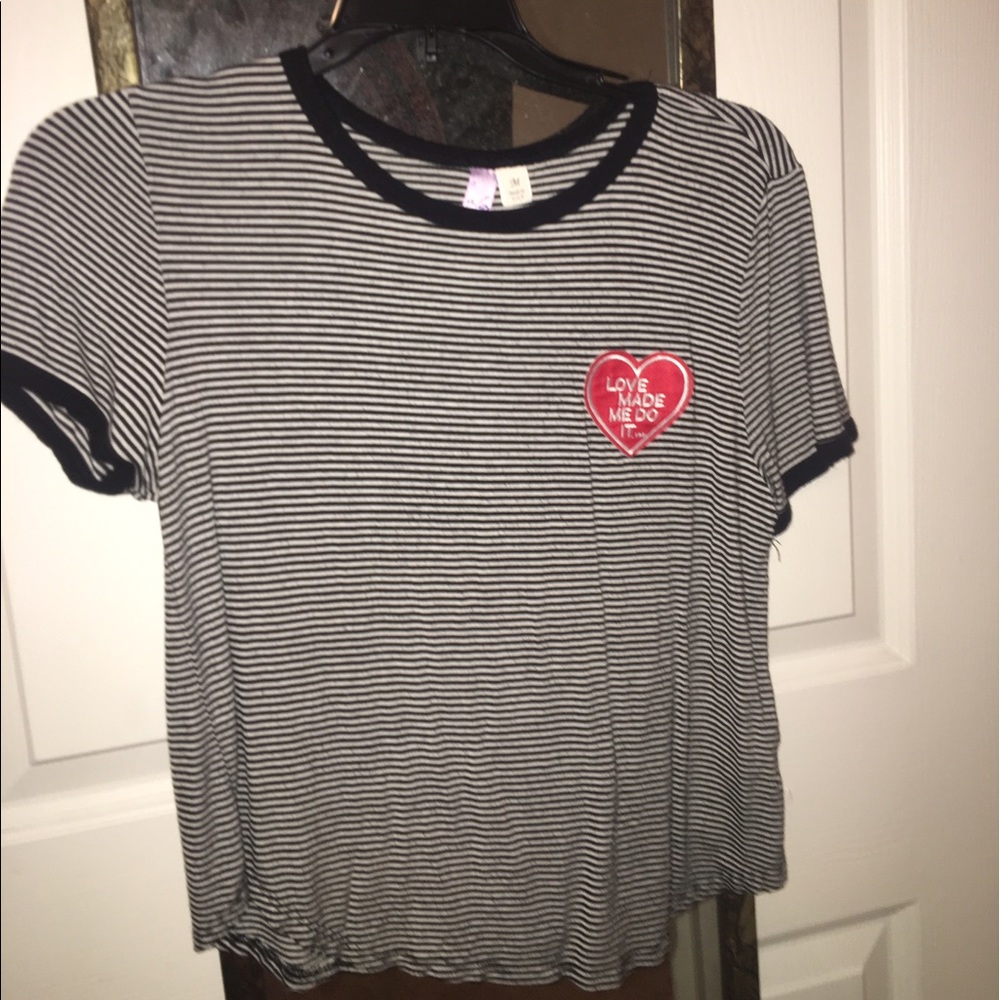 Striped Francesca Tee