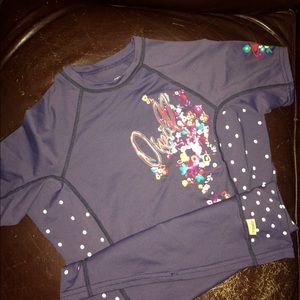 O'Neill Floral Polka Dot Rash Guard