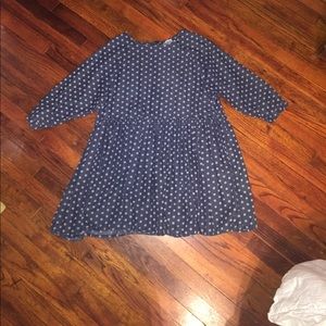 ASOS polka smock dress
