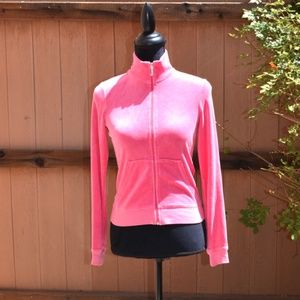 Juicy Couture Zip Up Velour Track Jacket (S)