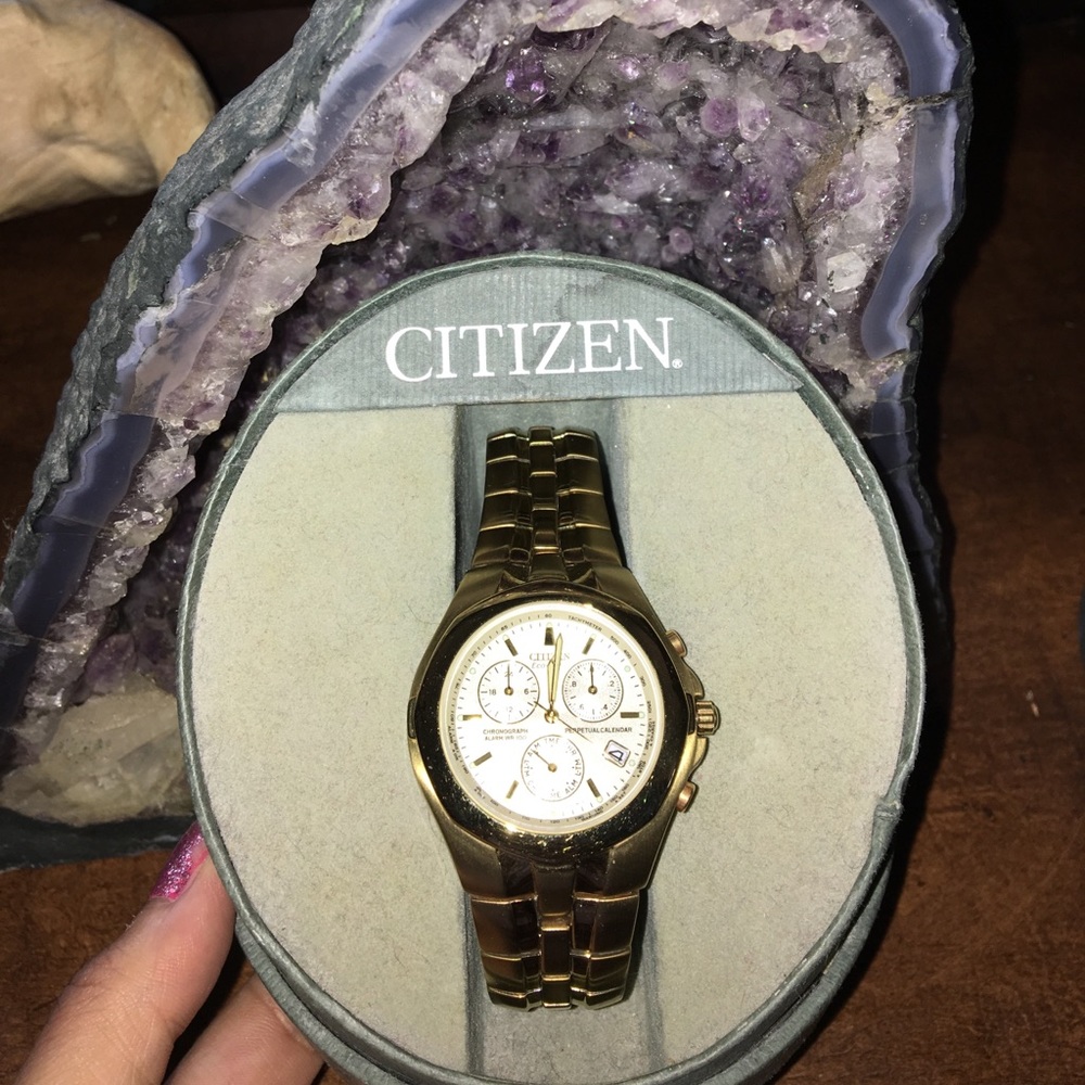 ⚜️Citizen eco-drive Chronograph Alarm WR 100⚜️